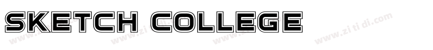 Sketch College字体转换